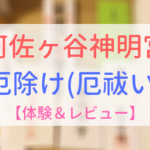 【アイキャッチ画像】阿佐ヶ谷神明宮　厄除け