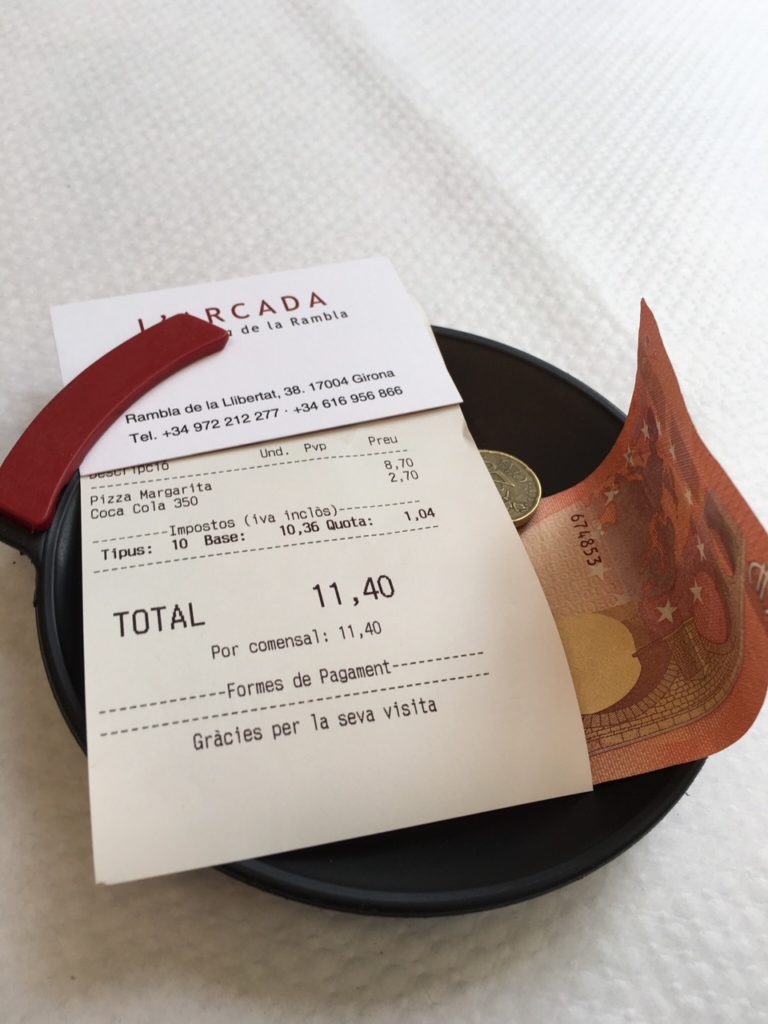 【画像】ジローナ　イタリアンレストラン「L'Arcada」のお会計