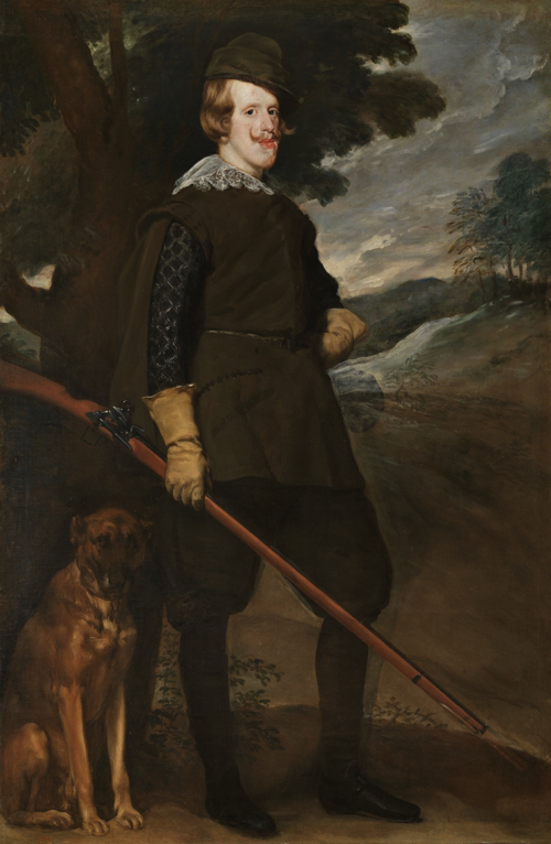 『狩猟服姿のフェリペ4世　Philip IV in Hunting Dress』