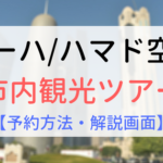 【アイキャッチ画像】ドーハ市内観光ツアー予約方法解説