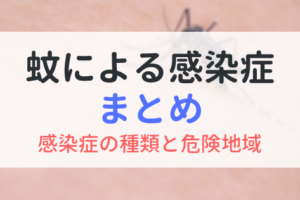 蚊による感染症まとめ